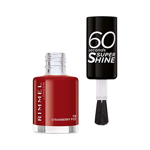 Rimmel London 60 Seconds Super Shine, #713 Strawberry Fizz