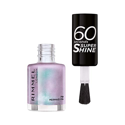 Rimmel London 60 Seconds Super Shine #719-Mermaid Fin 8 ml - 1 unidad