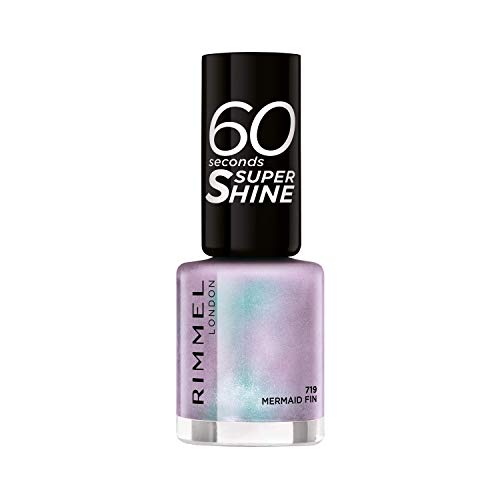 Rimmel London 60 Seconds Super Shine #719-Mermaid Fin 8 ml - 1 unidad