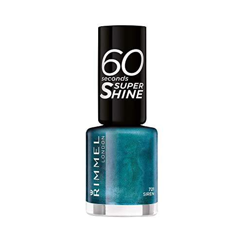 Rimmel London 60 Seconds Super Shine #721-Siren 8 ml - 1 unidad