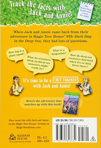 Sea Monsters: A Nonfiction Companion to Magic Tree House Merlin Mission #11: Dark Day in the Deep Sea: 17 (Magic Tree House (R) Fact Tracker)