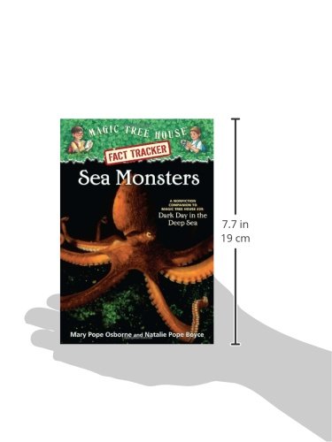 Sea Monsters: A Nonfiction Companion to Magic Tree House Merlin Mission #11: Dark Day in the Deep Sea: 17 (Magic Tree House (R) Fact Tracker)