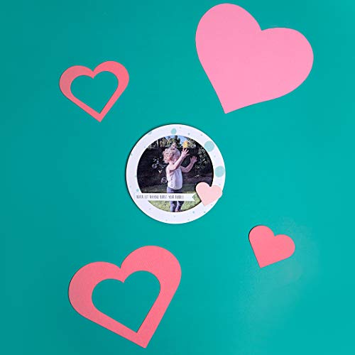 Sizzix Framelits, Juego de 6 troqueles, Diseño de Corazones