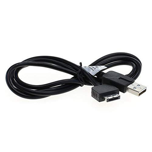 subtel® PCH-ZUC1 Cable de Datos USB 1m Compatible con Sony PS Vita (PCH-1000 / PCH-1004) / PS Vita (PCH-1100 / PCH-1104) Cable Carga System Connector a USB A 2.0  PVC Negro