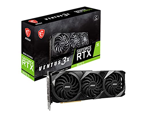 Tarjeta gráfica MSI RTX 3070 Ti Ventus 3X 8G OC