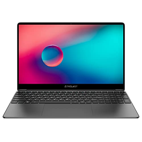 TECLAST F15S Ordenador Portátil 15.6" Notebook Laptop 6GB RAM 128GB ROM (Más de 1TB Expandible), FHD 1920×1080, 2.80GHz Intel Celeron N4020, Window 10, 38000mWh Batería, 5G WiFi+Bluetooth+USB 3.0