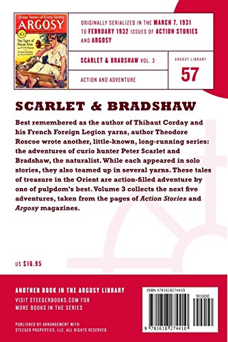 The Tower of Death: The Adventures of Scarlet and Bradshaw, Volume 3: 57 (The Argosy Library)