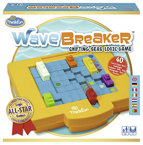 Think Fun- WaveBreaker Juego de Habilidad (Ravensburger 76332)