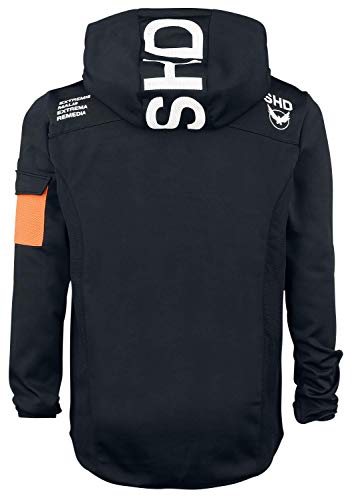 Tom Clancy's The Division M65 Hombre Capucha con cremallera negro/naranja S