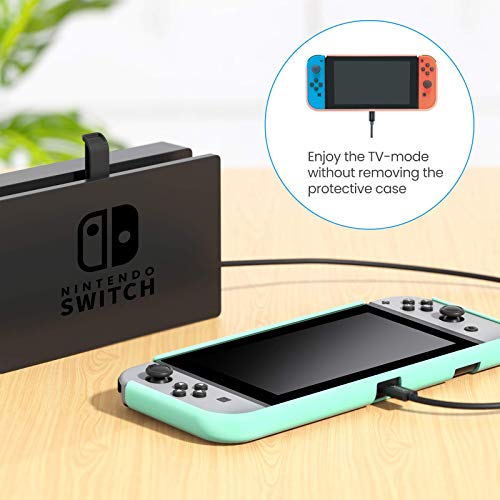 tomtoc Cable Alargador para Nintendo Switch Dock, 1 m, USB 3.0 Type-C Extender, Accesorio para Nintendo Switch Versión OLED 2021, Soporta Transferencia de Datos