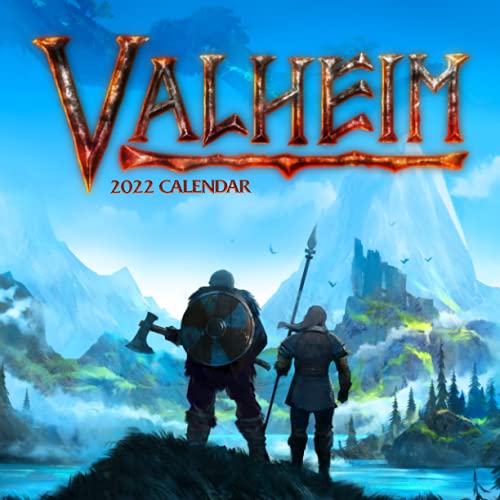 Valheim Calendar 2022-2023: Valheim Calendar 2022 - OFFICIAL Games calendar 2022 18 months- Planner Gifts boys girls kids and all Fans BIG SIZE 17''x11''(Kalendar Calendario Calendrier).