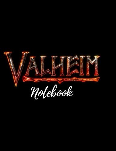 Valheim Notebook: Lined Notebook - (100 Pages, Blank, 8.5 x 11) (Notebook)