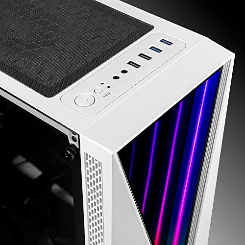 Vibox IV-33 Gaming PC - AMD Ryzen 5 3500 Procesador - RTX 3070 8Gb Tarjeta Grafica - 16Gb RAM - 240GB SSD - 1Tb Disco Duro - Windows 10 - WiFi