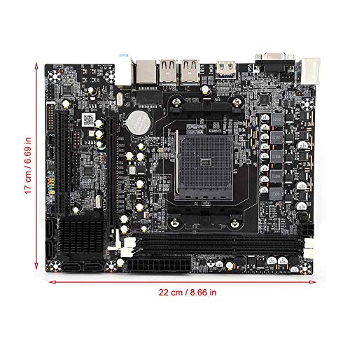 Wendry A88 Mainboard de PC de Escritorio, para AMD DDR3 1333/1600/1866/2133MHz A88 Desktop Mainboard, FM2/FM2 + CPU Interface Motherboard