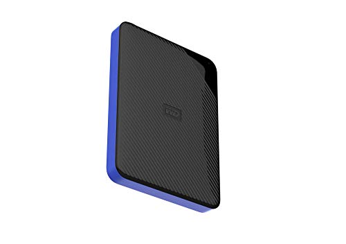 Western Digital Gaming Drive - Disco duro externo portátil para PlayStation 4 de 2 TB, color negro