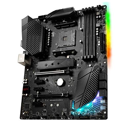 XCJ Placa Base Gaming ATX Ajuste para Fit For MSI B450 Gaming Pro Carbon AC PC Gaming Fit para Fit For AMD Socket B450 AM4 ATX M.2 ATX ATX Motherboard Set Placa Madre