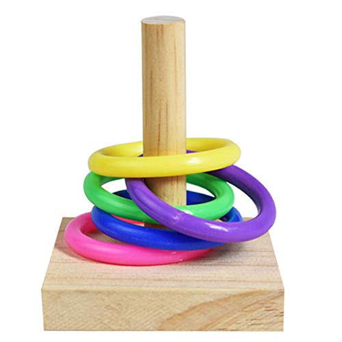 Xiangyin Bird Trick Tabletop Toys, Bird Trick Tabletop Toys, Parrot Chew Ball Foraing Toys, Education Play Gym Playground Activity Cage Foot Toys For Education Play Gym Playground Activity