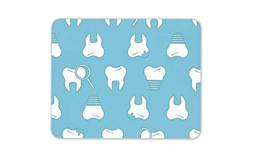 Yanteng Mouse Pads Dental Hygeine Mouse Pad Mousepad Alfombrilla de ratón - Dentista Enfermera Dientes Diente Computadora Mouse Pad de Regalo -8501