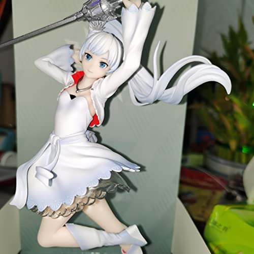 Yuxunqin RWBY: Grimm Eclipse: Weiss Schnee & MYRTENASTER CLORURO DE POLIVINILO Figura Estatua