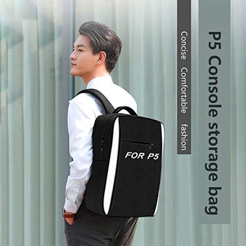 YWZQ Caja de Transporte para la Bolsa de Almacenamiento de Host PS5 PortableTravel Impermeable a Prueba de Golpes para PlayStation5 Gamepad