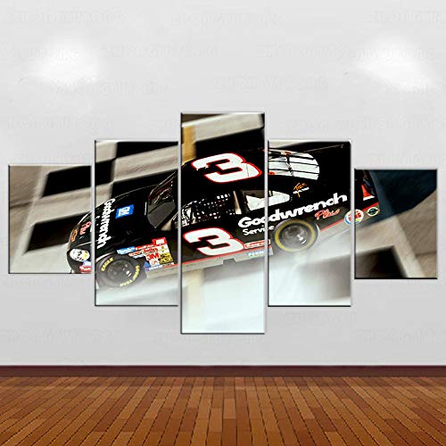 5 Panel/Set Lienzos Handart Cuadro En Lienzo Cinco Partes HD Clásico Óleo Impresiones Decorativas Cartel Arte Pared Pinturas Hogar Lienzo Dale Earnhardt Sr Wallpapers Carteles De Pared Modernos