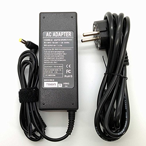 90w Adaptador Cargador Nuevo y Compatible para Portátiles Acer, Packard Bell, eMachines y Getaway de la descripción de 19v 4,74a o Menos con Punta 5