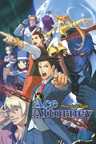 Ace Attorney Notebook: - 110 Pages, In Lines, 6 x 9 Inches