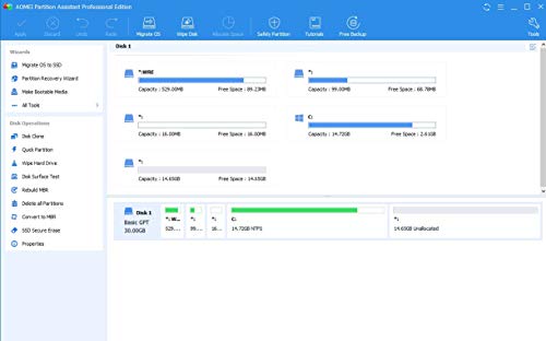 AOMEI Partition Assistant Pro - Última edición - Entrega digital