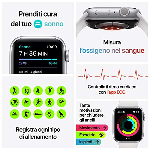 Apple Watch Series 6 (GPS, 44 mm) Caja de aluminio (PRODUCT)RED - Correa deportiva (PRODUCT)RED