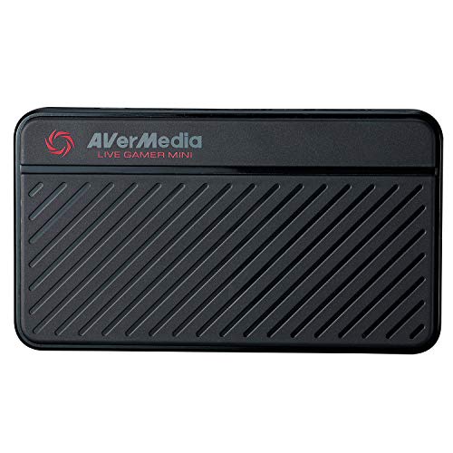 AVerMedia Live Gamer Mini Tarjeta de Captura 1080p 60 transmisión de vídeo y grabación, H.264 Hardware Encoder Xbox, Nintendo Switch. HDMI Plug and Play a PC y Mac (GC311)