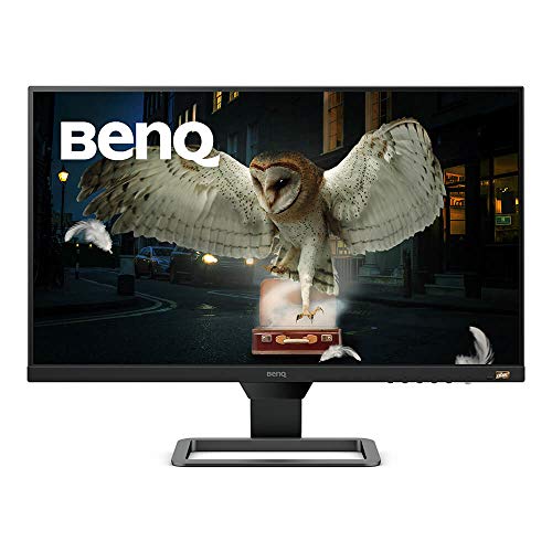 BenQ EW2780 - Monitor de 27" FullHD (1920x1080, 5ms, 75Hz, 3x HDMI, IPS, HDRi, FreeSync, Altavoces, Eye-care, Sensor Brillo Inteligente, Flicker-free, antireflejos, sin marco, VESA), Gris Metálico