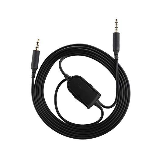 Cable, cable de audio para Logitechs Astros A10 A40 A30 A50 Auriculares para juegos montados en la cabeza con afinación