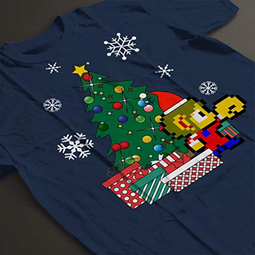 Cloud City 7 Alex Kidd Around The Christmas Tree Women's T-Shirt