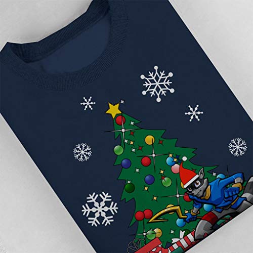 Cloud City 7 Sly Cooper Around The Christmas Tree Kid's Sweatshirt