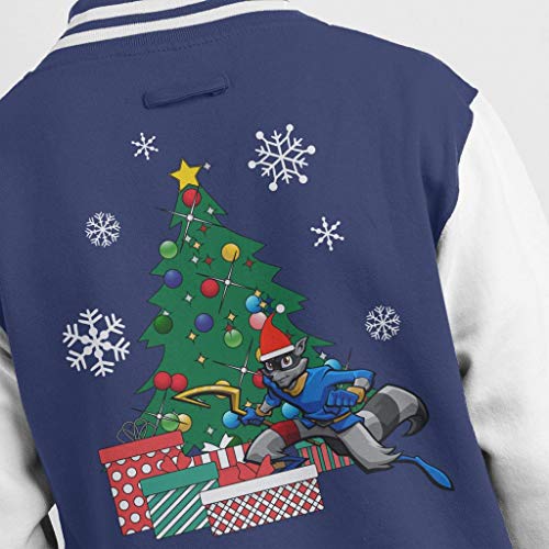 Cloud City 7 Sly Cooper Around The Christmas Tree Kid's Varsity Jacket