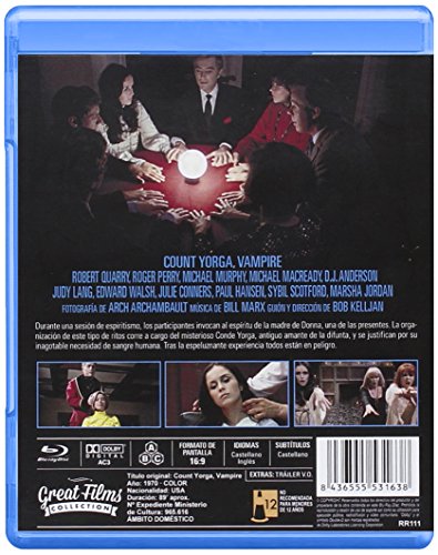 Conde Yorga, Vampiro [Blu-ray]