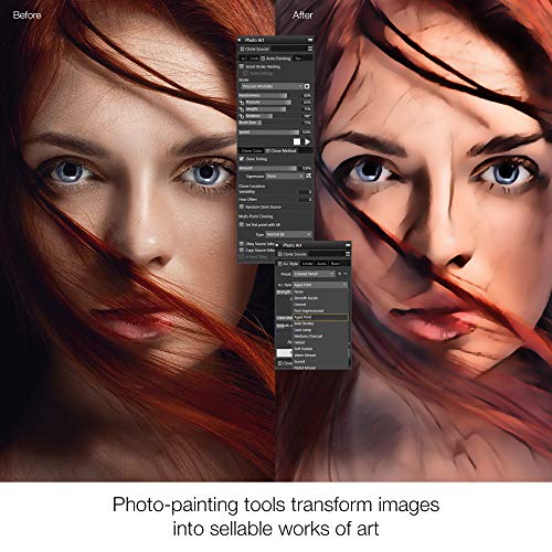 Corel Painter 2021 | Digital Painting Software | Illustration, Concept, Photo, and Fine Art|Standard|PC/Mac|