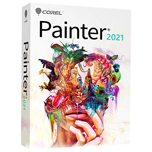 Corel Painter 2021 | Digital Painting Software | Illustration, Concept, Photo, and Fine Art|Standard|PC/Mac|