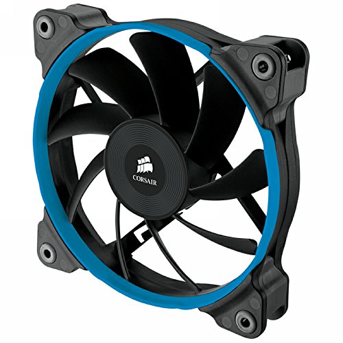 Corsair AF120 Quiet Edition Ventilador de PC (120 mm, Alto Flujo de Aire) Paquete Soltero