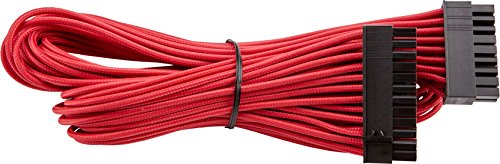 Corsair CP-8920145 Starter-Set - Set de cables (macho/macho, RMi series, RMx series, SF series), Rojo (Red)