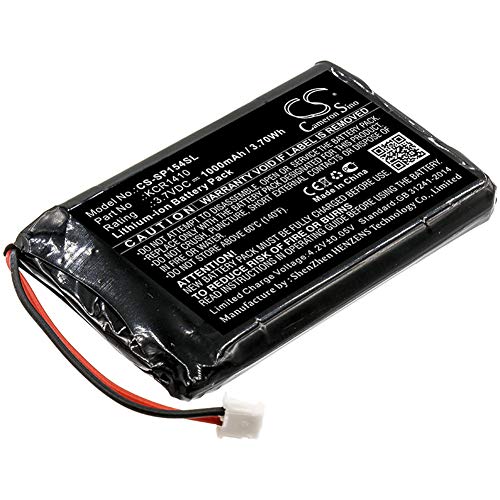 CS-SP154SL Batería 1000mAh Compatible con [Sony] CUH-ZCT2, CUH-ZCT2E, CUH-ZCT2J, CUH-ZCT2K, CUH-ZCT2M, CUH-ZCT2U 2016, Playstation 4, Playstation 4 Controller sustituye KCR1410