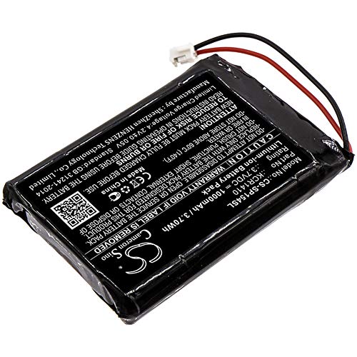 CS-SP154SL Batería 1000mAh Compatible con [Sony] CUH-ZCT2, CUH-ZCT2E, CUH-ZCT2J, CUH-ZCT2K, CUH-ZCT2M, CUH-ZCT2U 2016, Playstation 4, Playstation 4 Controller sustituye KCR1410