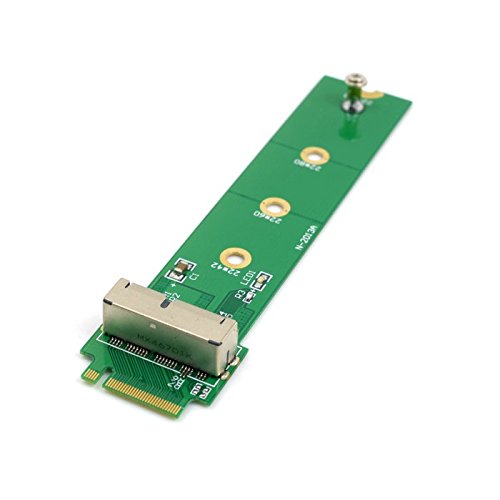 CY PCI Express PCI-E 4X M.2 NGFF M-Key a 2013 2014 2015 Apple Macbook SSD Convertir tarjeta para A1493 A1502 A1465 A1466