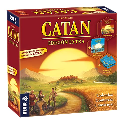 Devir Extra Incluye, Catan Navegantes y Dos mapas, Color (BGCATXSP)