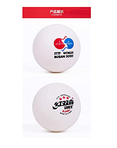 DHS DJ40 + 3 *** ITTF World Tour Busan 12 pelotas de tenis de mesa