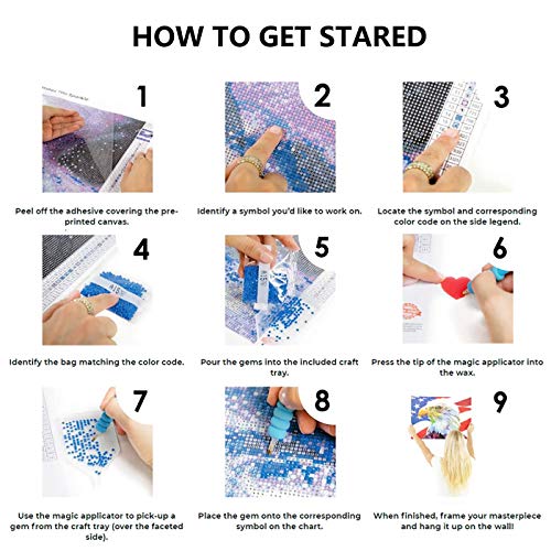 DIY 5D pintura de diamante tablero de ajedrez reloj de arena, kit por número kits de pintura con diamantes artes cuadro de lienzo para decoración de pared del hogar 12x16 pulgadas K1-321