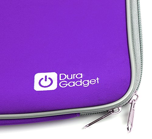 DURAGADGET Funda De Neopreno Morada para Portátil MSI GE73VR 7RF Raider, GL62M 7RD-429XES, GL62M 7RE-407, GS73VR Stealth Pro, Leopard GP62M 7RD-268XES - Resistente Y Duradera