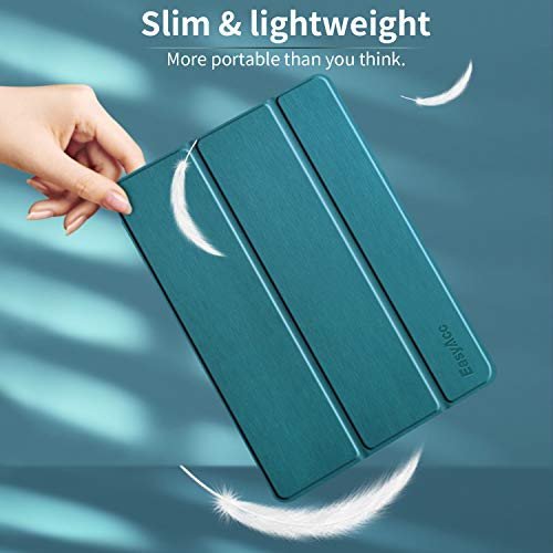 EasyAcc-Funda para iPad 9.7 2018 iPad 6/2017 iPad 5, Ultra Slim Premium PU Piel Smart Case con función de Apagado automático para iPad de 9.7 Pulgadas A1822 A1823 A1954 A1893 [Azul eléctrico]