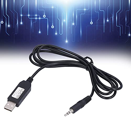 Eujgoov Cable USB CI-V Serie ICOM Cable CI-V Cable CI-V CAT Cable de Control Cable de Radio de Onda Corta