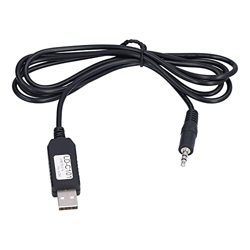 Eujgoov Cable USB CI-V Serie ICOM Cable CI-V Cable CI-V CAT Cable de Control Cable de Radio de Onda Corta